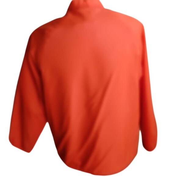 Men's Medium Vintage Coach Jacket Nebraska Imperial Longhorns USA Snap Buttons - Picture 4 of 6